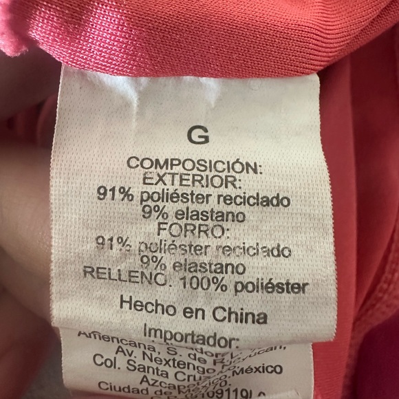 Danskin Pink Cut out Crisscross Cute Sports Bra L - Picture 6 of 6